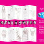 Rosie Flo's Famous People colouring concertina