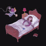 Rosie Flo's Night-time colouring book black paper tooth fairy