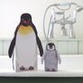 Pop Up Pet Penguin mother and baby in bathroom