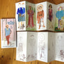 Rosie Flo's Dog Show colouring concertina