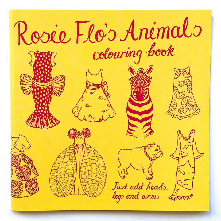 Rosie Flo's Animlas colouring book