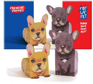 Make youur own Pop Up Pet Frenchie Puppies