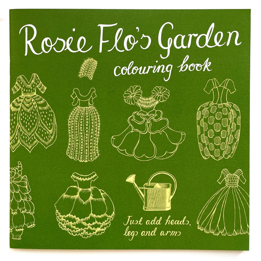 Rosie Flo's Garden colouring book