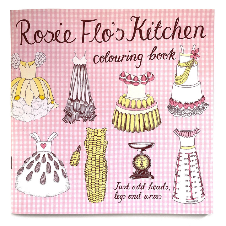 Rosie Flo's Kitchen colouring book