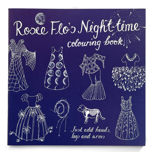 Rosie Flo's Night-time colouring book