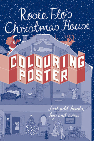 Rosie Flo's colouring Christmas Poster