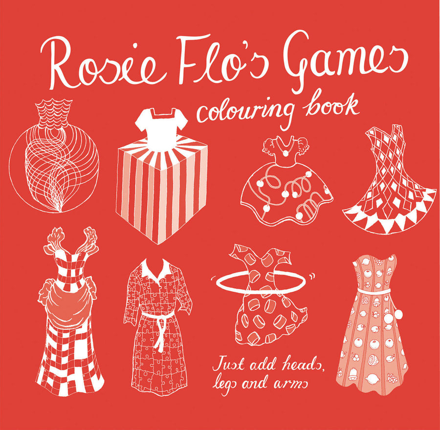 Rosie Flo's Games colouring book