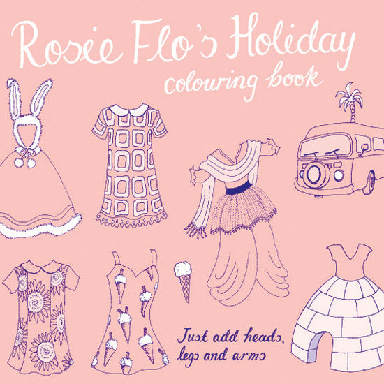 Rosie Flo's Holiday colouring book