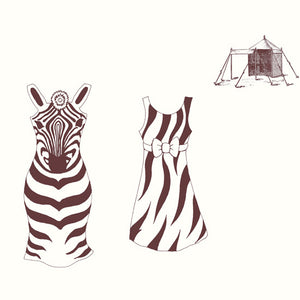 zebra dress