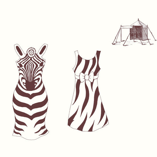 zebra dress
