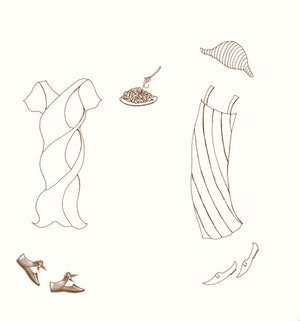 Rosie Flo's pasta dress